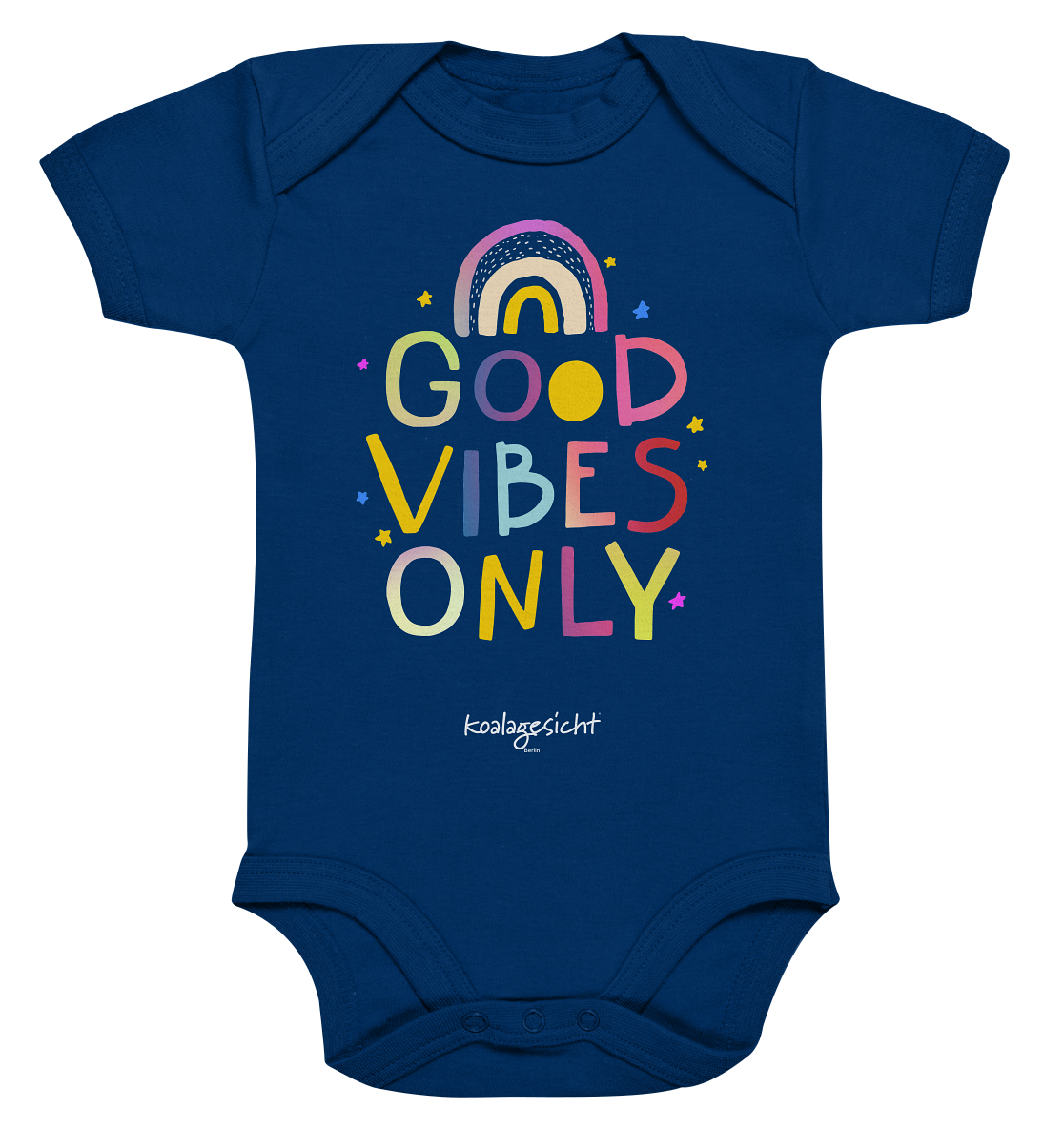 Good Vibes Only - Organic Babystrampler