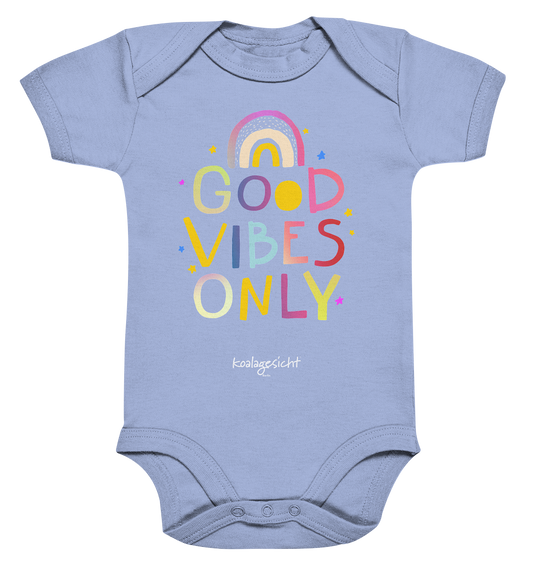Good Vibes Only - Organic Babystrampler